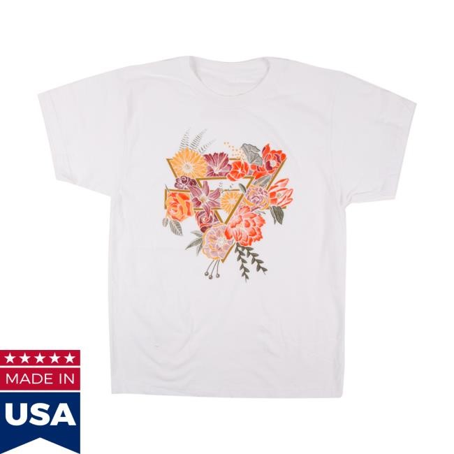 Floral Triangle Shirt | Shop the Rainbow Kitten Surprise Official Store