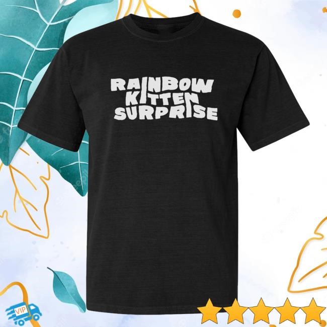 RKS Bubble Font Logo Short Sleeve Shirt | Shop the Rainbow Kitten Surprise Official Store