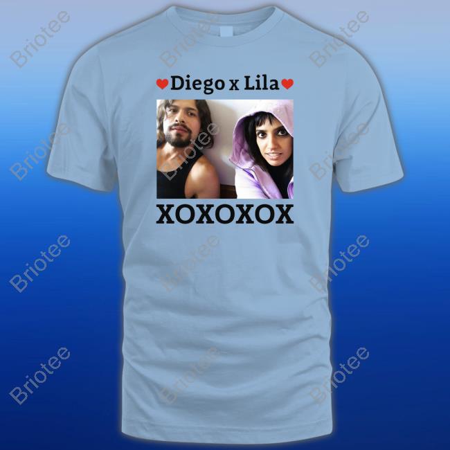 Diego X Lila Xoxoxox Hooded Sweatshirt