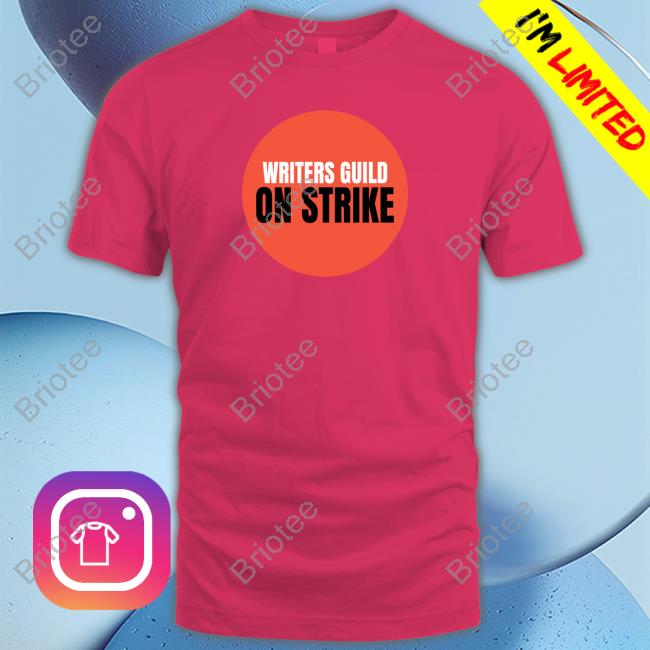 Official Writers Guild On Strike Sweatshirt
