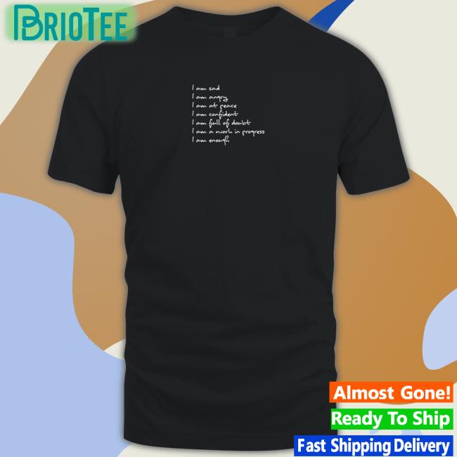 I Am Sad I Am Angry T-Shirt Gomezsversion