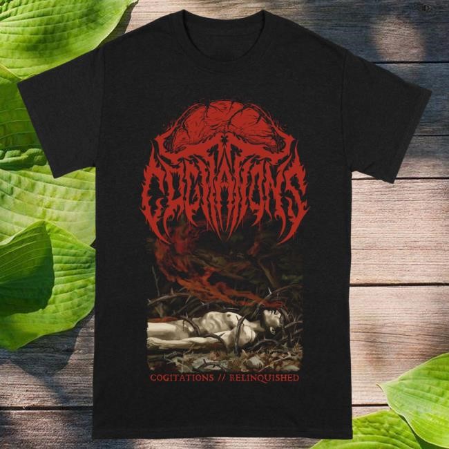 Official Reality Fade Merch Store Cogitations 'Relinquished' Tee RealityFade
