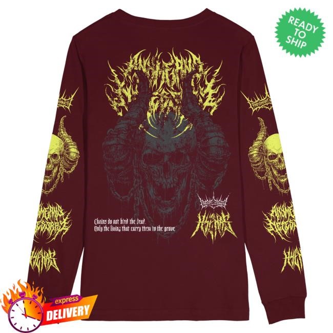 Official Any Means Necessary Store Chains Long-Sleeve Black