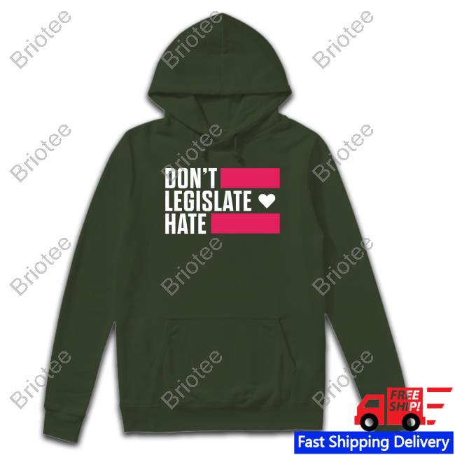 Official Rayguncustom Merch Don't Legislate Hate Shirt