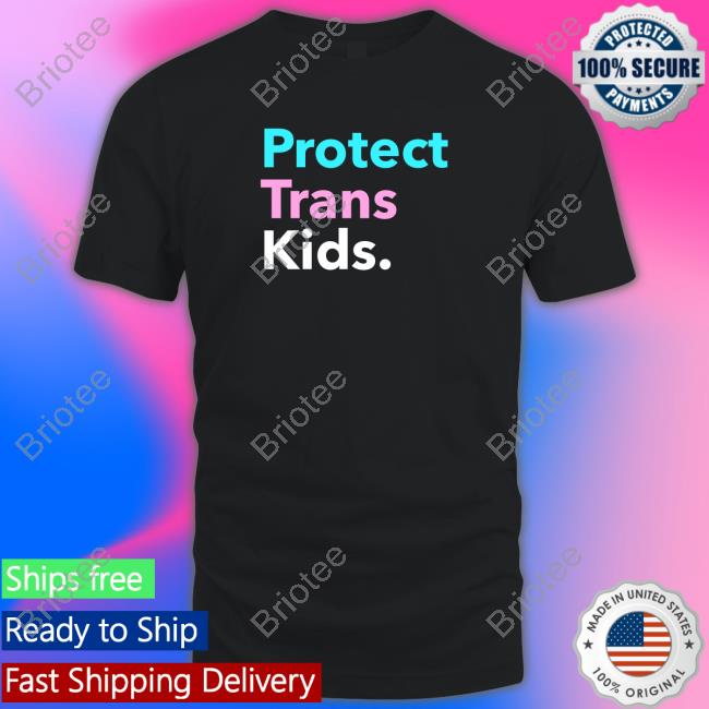 Protect Trans Kids Skipping Stone Hoodie