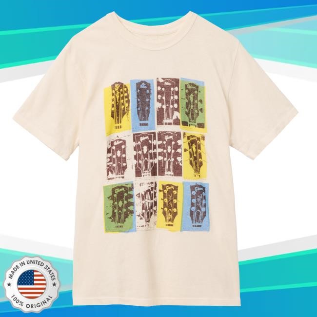 Imogene + Willie X Gibson "Headstocks" Tee Shirt