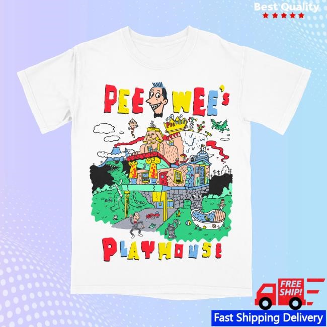 Official Graveyard Goods Shop Apparel Pee-Wee's Playhouse • Anything Can Happen (Replica Edition) New Shirt Graveyard Goods