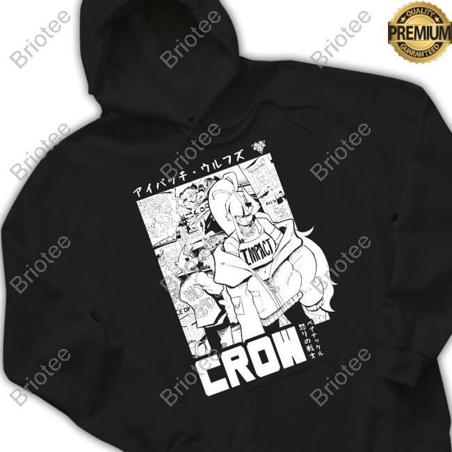 Crow T Shirt Eyepatch Wolves