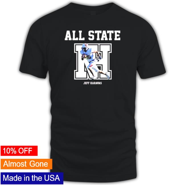 Official North Haven All State Jeff Karavas Shirts North Haven All State Jeff Karavas Tee