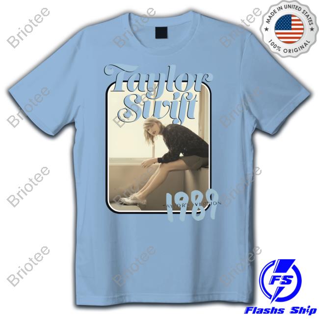 Official Taylor Swift Merch From The Vault Green 1989 Taylor's Version Photo Long Sleeve