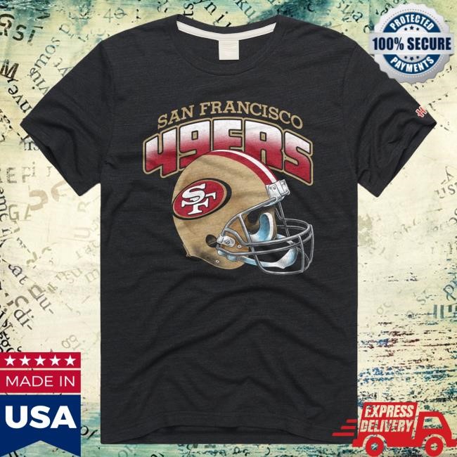 San Francisco 49ers Gradient Helmet Shirts Homage | San Francisco 49ers Official | NFL Football