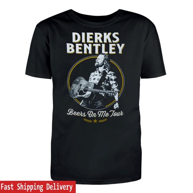 Dierks Bentley Official Merch Store Beers On Me Tour Short Sleeve Tee Dierks Bentley Clothing Shop Apparel