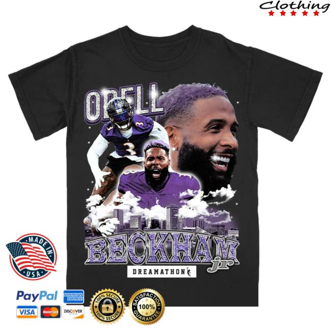 Official Dreamathon Clothing Obj Odell Beckham Jr Him Dreams Hot Shirt