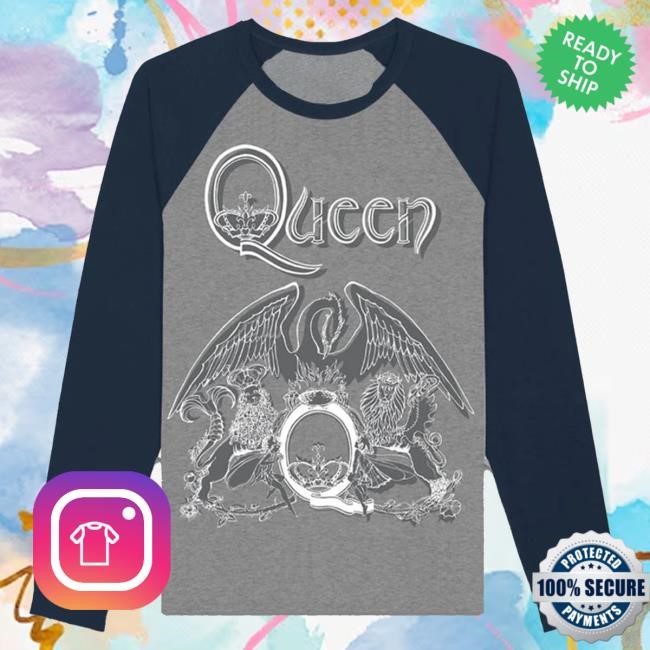 Queen Platinum collection Baseball Long Sleeve Tee Queen Merch Store Shop Official