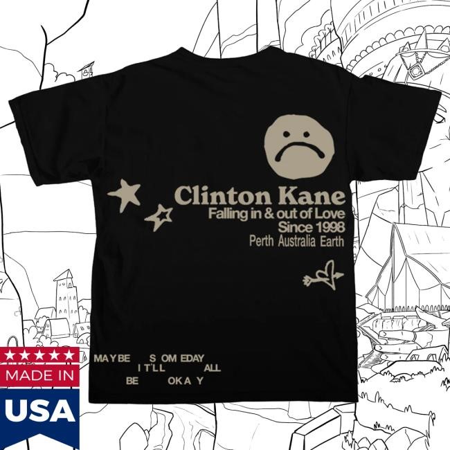 Official Clinton Kane falling in & out of love since 1998 tour Attractive Shirt