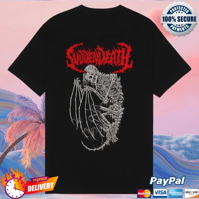 Official Svdden Death Merch Svdden Death "Unborn" Attractive Shirt In Black. SvddenDeath