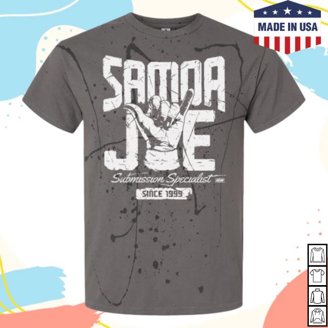 ShopAEW Top Rope Tuesday Limited Edition Samoa Joe - Submission Specialist New Shirt