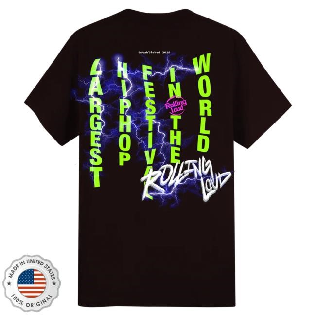 Official Rolling Loud Merch Store Shop Rolling Loud RL Mad Max New Shirt RollingLoud