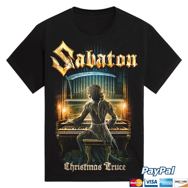 Official Sabaton Merch Store Sabaton Immortal Carol Shirt 2023 Sabaton Shop