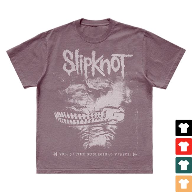 Official Slipknot Merch Store Slipknot Vol. 3 Washed T-Shirts Slipknotmerch Apparel Clothing Shop