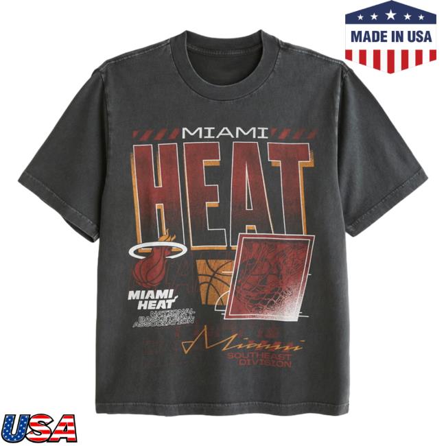 Official Abercrombie Merch Miami Heat Tee