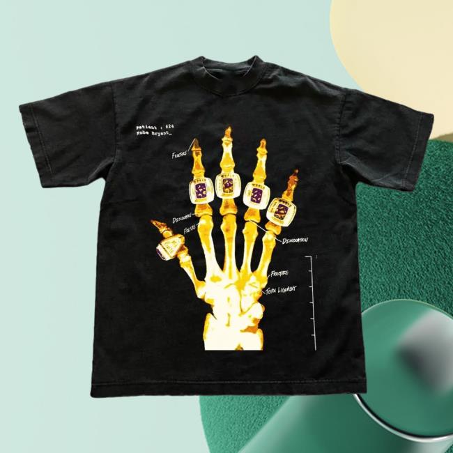 Official Do Not Disturb Clothing Store Shop Dnd By Ferris Kobe Bryant Xray Tees Black