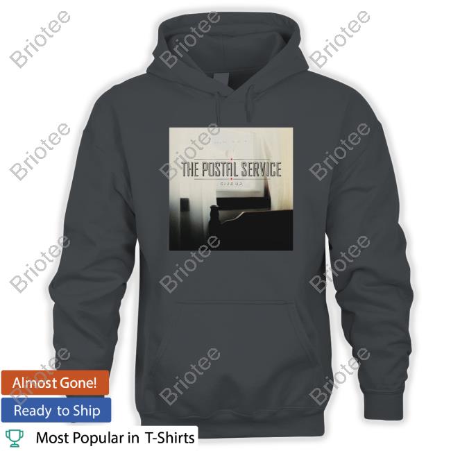 Official Postal Service Merch Give Up Album Cover T Shirts Postalservicemusic