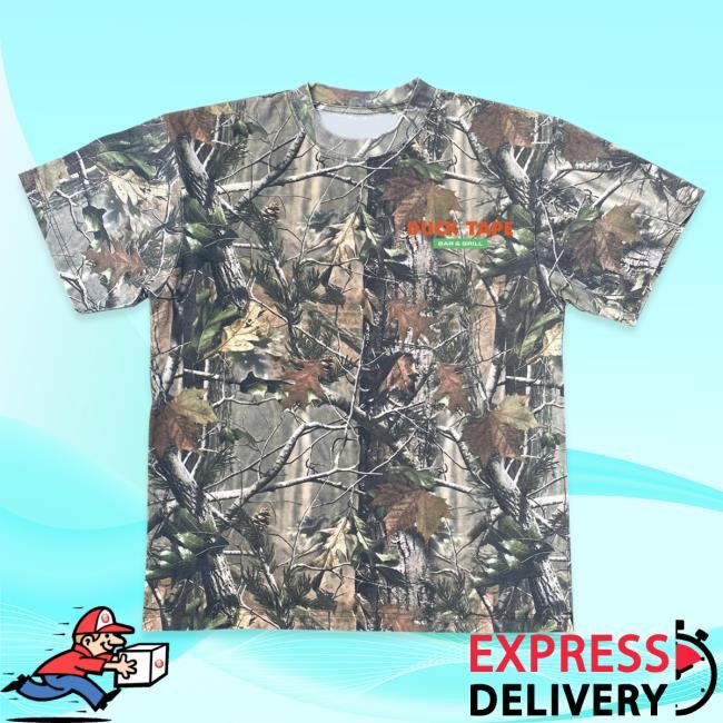 Official Super Yaki & Jes Sheldon Present: Duck Tape Bar & Grill - Forest Camo Shirts SuperYaki