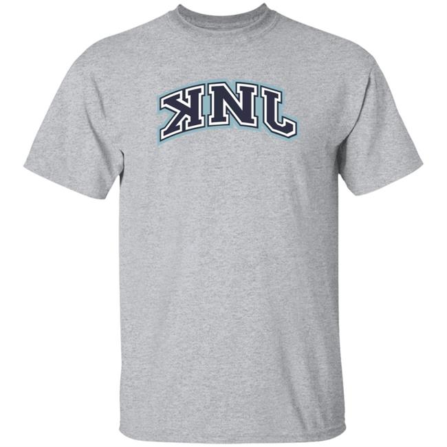 Fanjoy Merch KNJ Collegiate Ice Grey Shirt KNJ Shirt