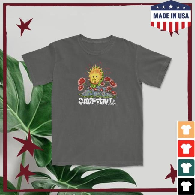 Official Cavetown Merch Mushroom Rock Shirt New