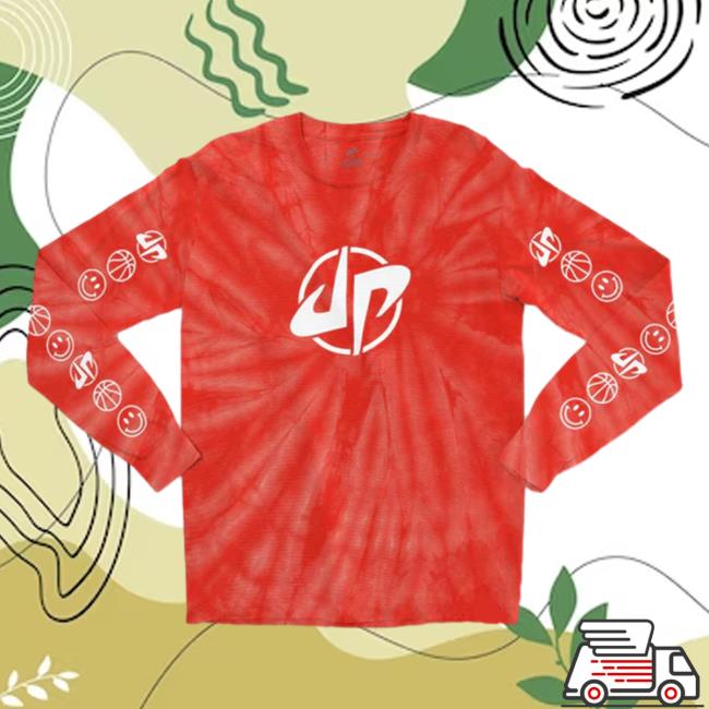 Official Dude Perfect Triple Double Tie Dye Long Sleeve Tshirt