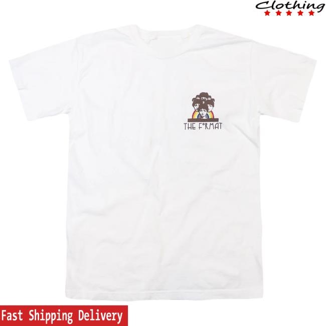 Official Hello Merch The Format Band Mayan White Tshirt HelloMerch