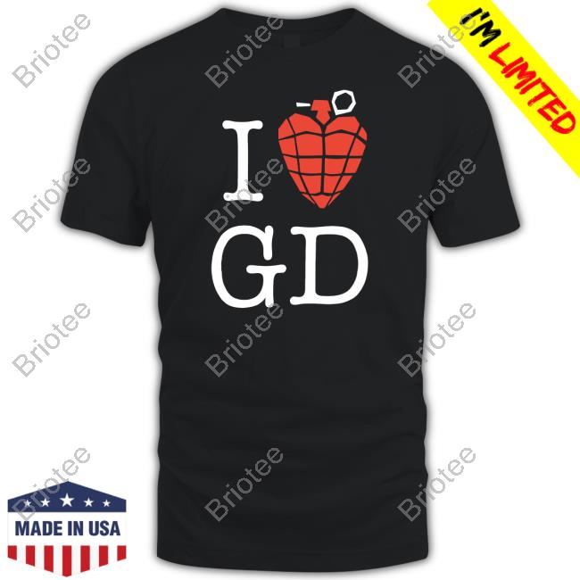 Official I Love Green Day Shirt Tee