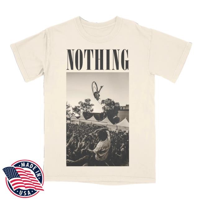 Nothing Band If You Feel Like Letting Go Short Sleeve Tee Nothing Merch