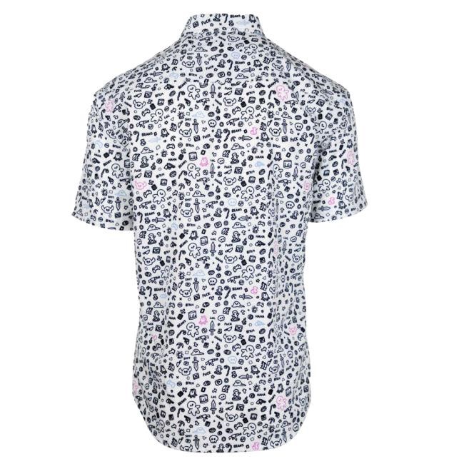 CircleToonsHD Doodle Dudes Button Up Shirt | Official CircleToonsHDButtonMerch – Creator Ink