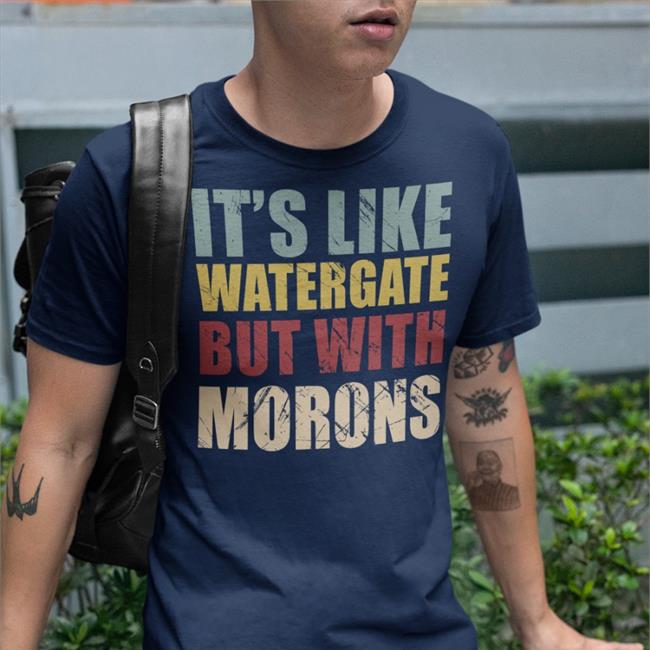 Ddeenniissee59 It's Like Watergate But With Morons T Shirt Denise