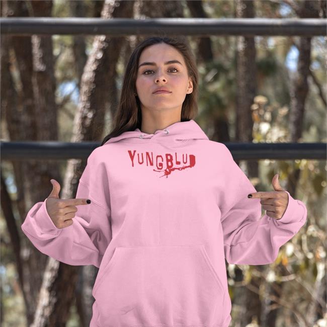 Yungblud Pink Yungblud Logo Tank Top Yungblud Merchandise