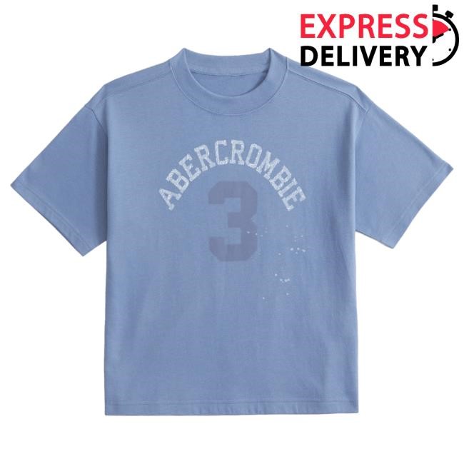 Abercrombie And Fitch Relaxed Logo Tee Heritage Comfort