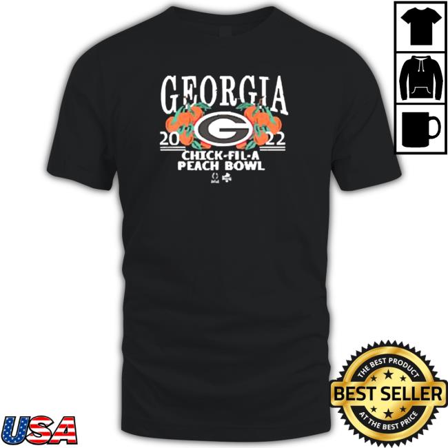 Georgia Bulldogs Peach Bowl ’47 Franklin Georgia Chick-Fil-A Peach Bowl Shirt