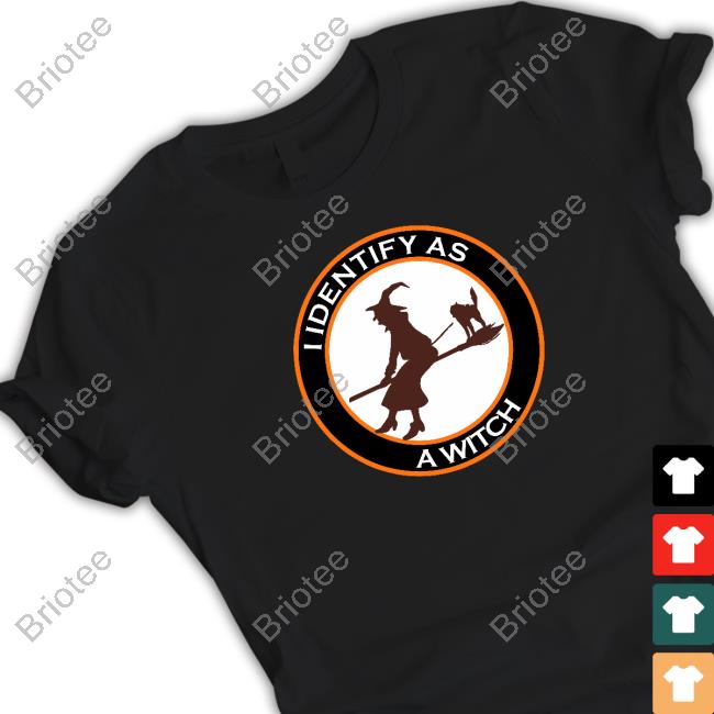 Official I Identify As A Witch Shirt