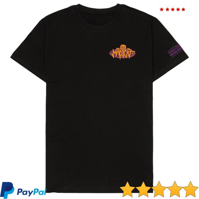 Madkat Merch Store Worldtour T Shirt Black