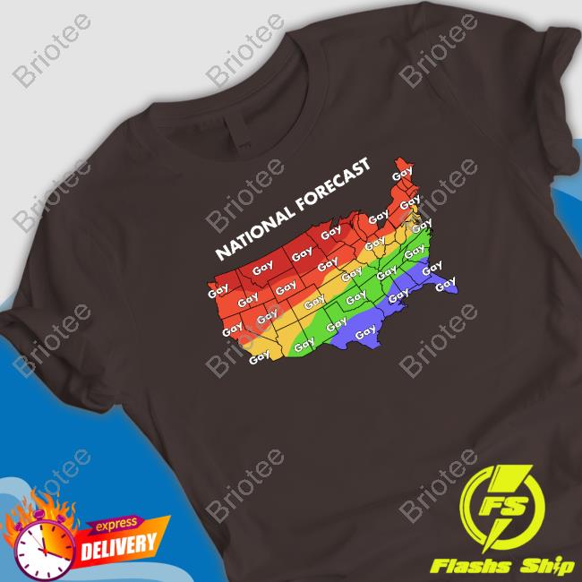 National Forecast Gay Gay Gay Hooded Sweatshirt