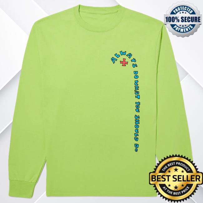 Official Noah Merch Store Noah X Adwysd Logo LS Tee Lime Noah Clothing Shop Apparel