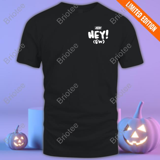 Hey EW Front Left Chest Shirt Black