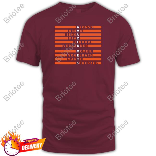 Official GENY Mets Report Alonso Nimmo Senga Diaz Lindor Verlander Amazin Mets Shirts Genymets