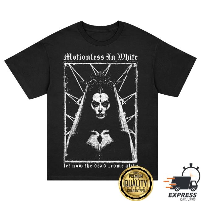 Official Miwmerch Motionless In White Undead Bride Hot Shirt (Black) Miw Merch Store