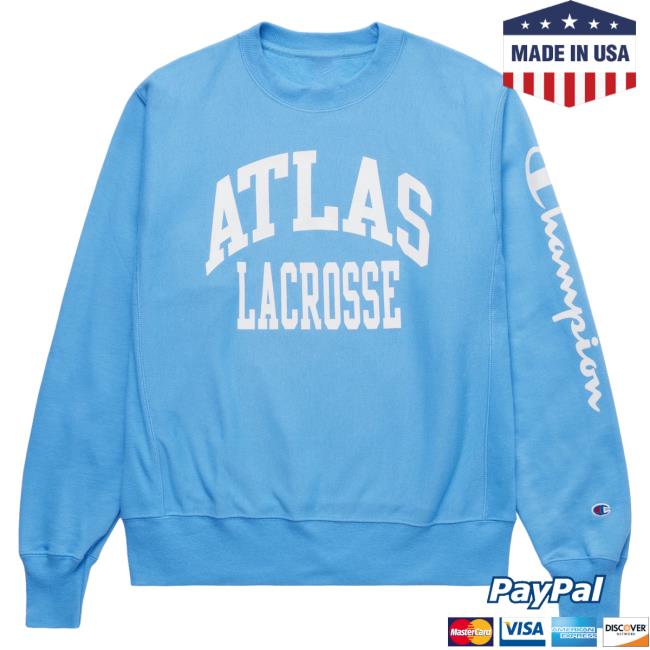 Official Premier Lacrosse League Shop Champion Atlas Collegiate Sweater