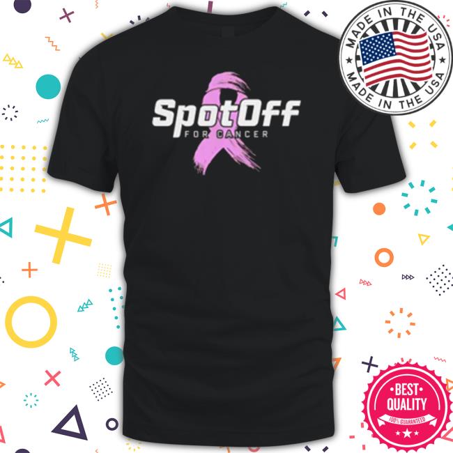 Official Couch Racer Shop Spotoff For Cancer Shirt