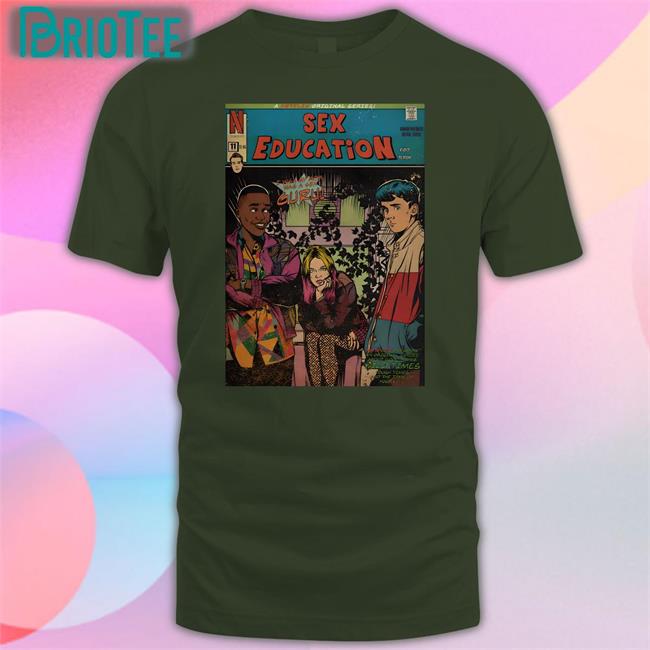 Boohoo Merch Sex Education Long Sleeve Tee Edvin Ryding