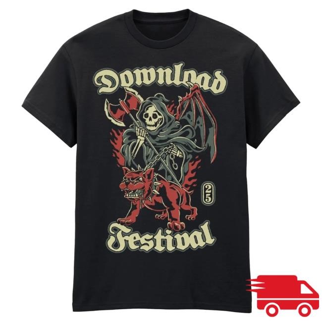 Download Festival Reaper Top Shirt Download Festival Merch Store Shop Official